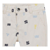 Guess Bermuda Tinta Unita con Girovita Regolabile per Neonato N5GD04WGBT1 BEIGE GUESS 