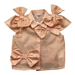 Miss Grant Camicia Mezza Manica Fantasia Maculata per Neonata MG1234 PESCA MISS GRANT 