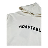 Paolo Pecora Felpa Chiusa con Cappuccio Tinta Unita con Logo per Bambino PP4361 PANNA PAOLO PECORA 