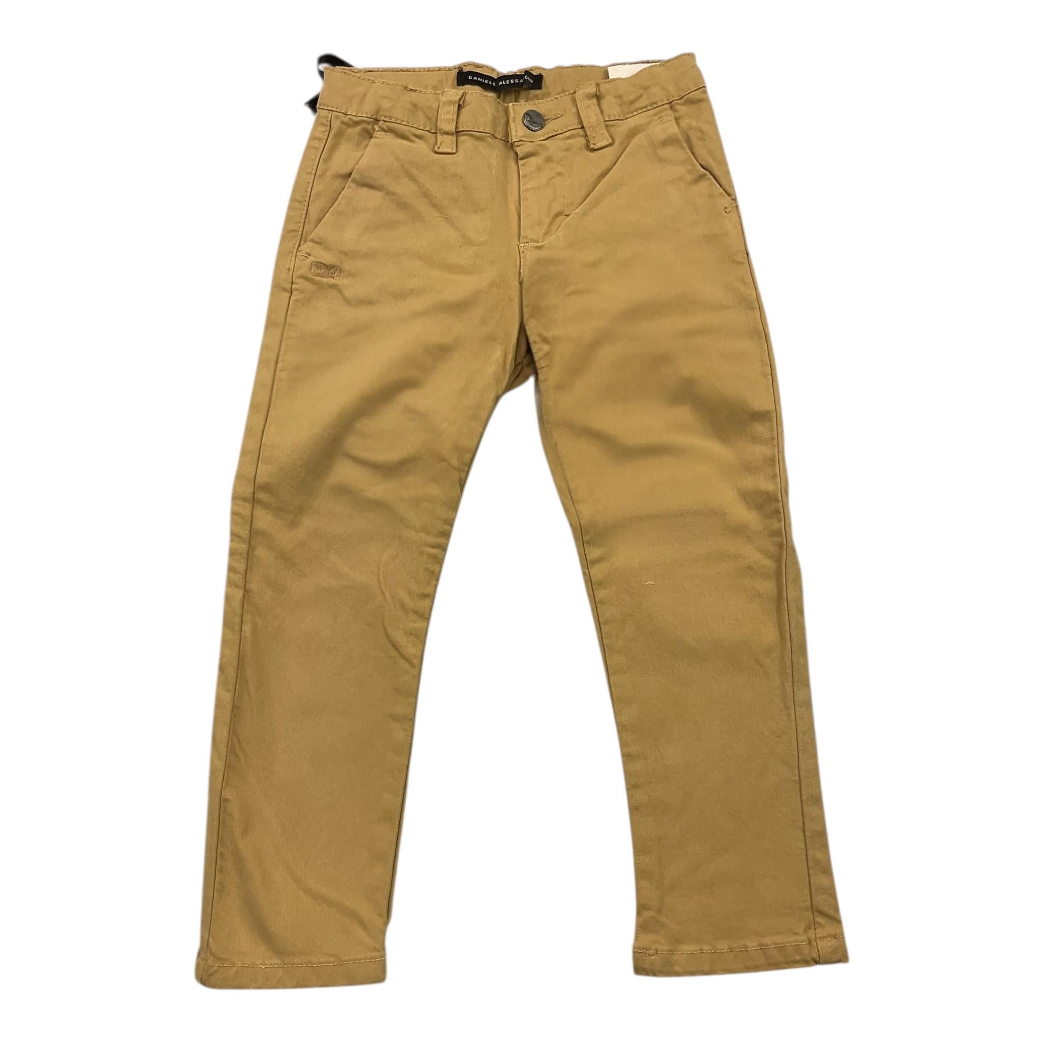 DANIELE ALESSANDRINI pantalone tinta unita con girovita regolabile Cammello per Bambino 1291P00044J CAMMELLO DANIELE ALESSANDRINI 