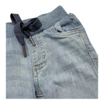 SARABANDA jeans tinta unita con elastico in vita Azzurro per Neonato 06141 AZZURRO SARABANDA 