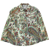 Etro Multicolor Print Denim Jacket For Girls