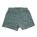 Chicco Short Solid Color With Green Hearts Print For Newborn