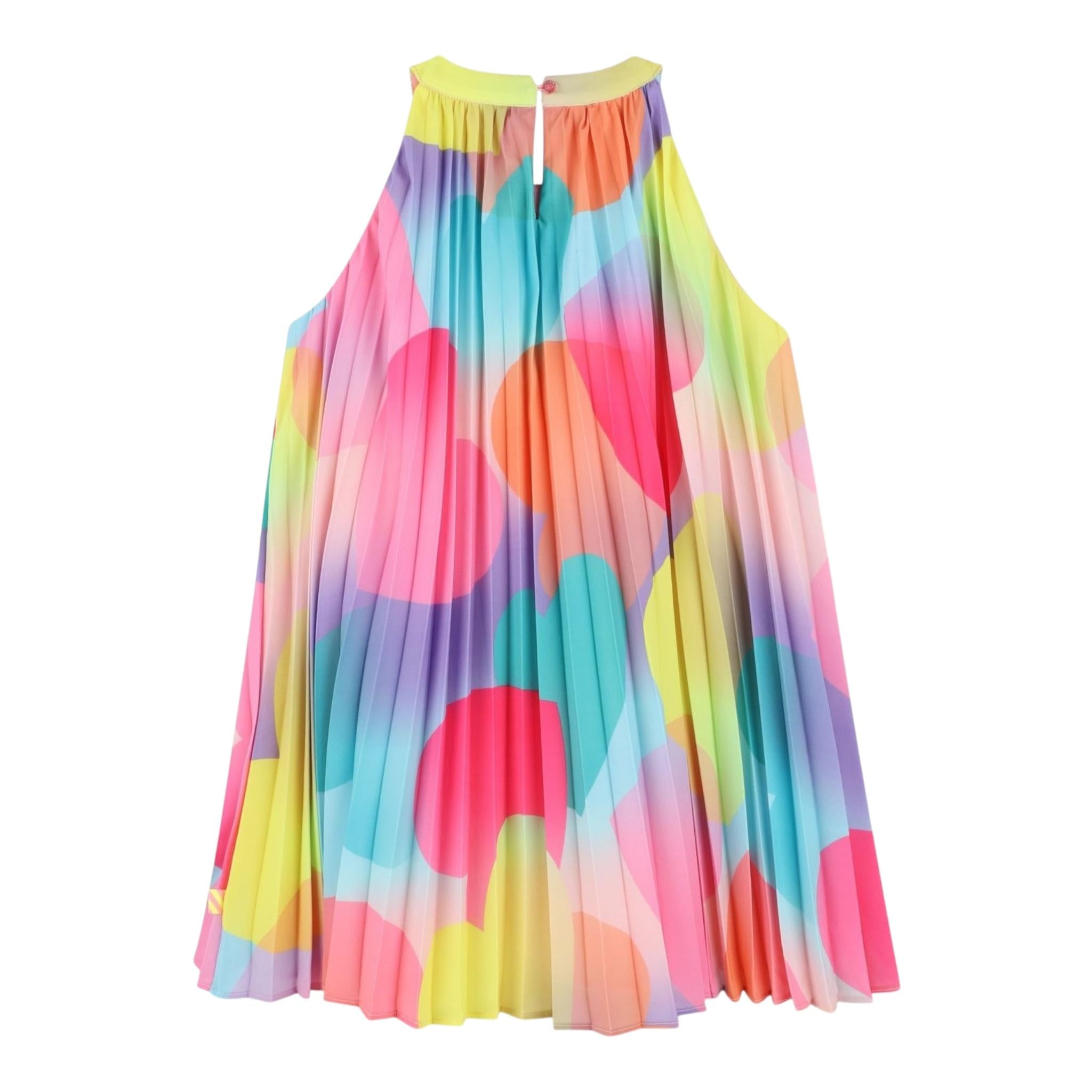 Billieblush Abito Multicolor Girocollo con Fantasia per Neonata U20967 MULTICOLOR BillIEBLUSH 