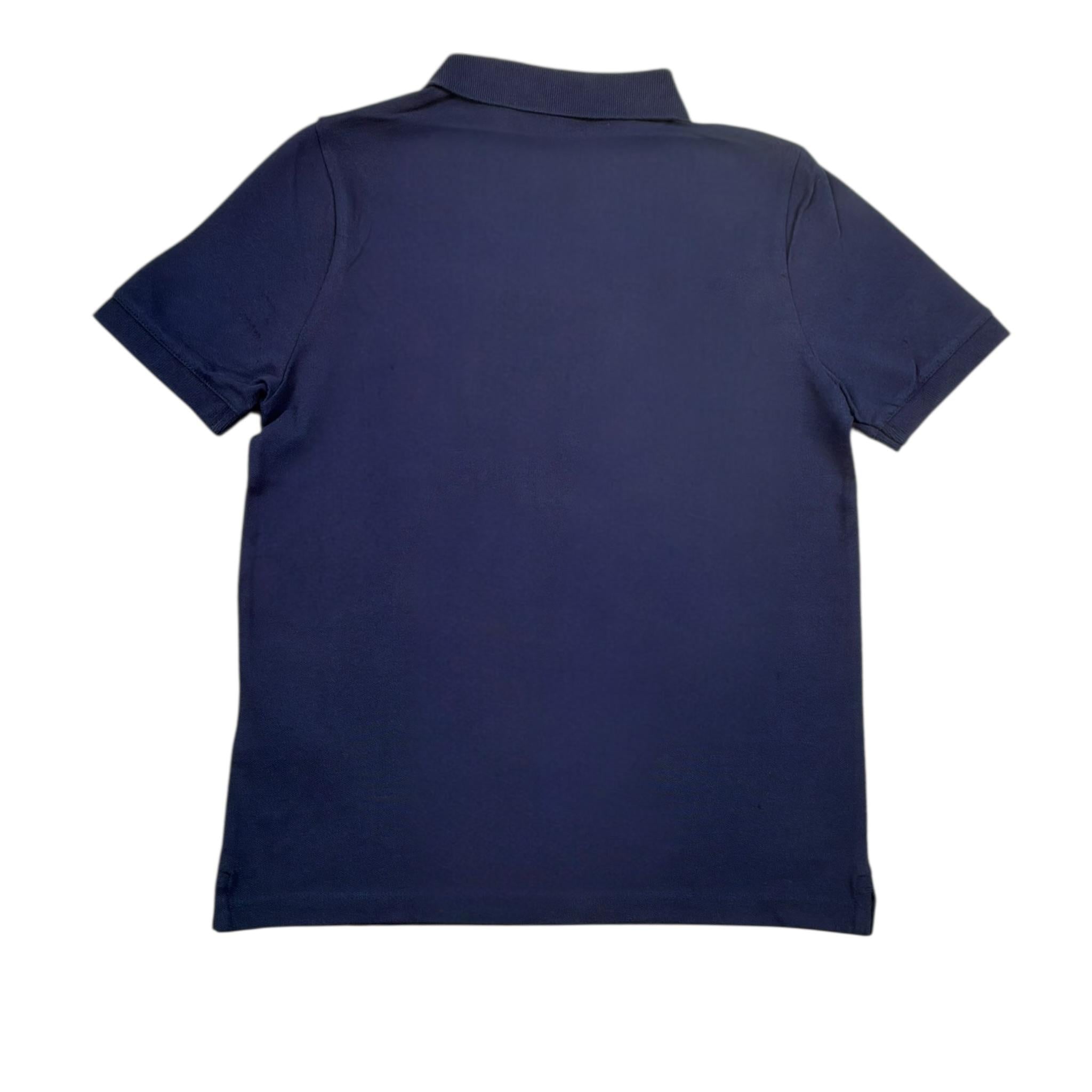 Lyle&Scott Polo Mezza Manica Tinta Unita con Logo per Bambino 48749 BLU LYLE&SCOTT 