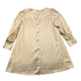 VICOLO abito manica lunga tnta unita Avorio per Bambina 3141V00048 AVORIO VICOLO 