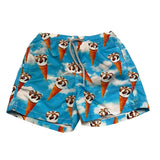 Saint Barth Costume Tinta Unita con Cornetti Algida per Bambino JEA000102291 AZZURRO SAINT BARTH 