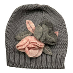 CATYA cappello tinta unita con applicazione Grigio per Bambina 923673 GRIGIO CATYA 