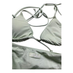 Saint Barth Costume 2 Pezzi Triangolo-Mutandina Tinta Unita per Bambina LEAH VERDE SAINT BARTH 