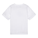 Dsquared2 T-Shirt Girocollo Tinta Unita con Stampa per Bambino DQ2743X BIANCO DSQUARED2 