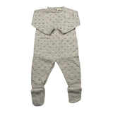 Wedoble Tutina Manica Lunga Tinta Unita per Neonato V2406346A BEIGE WEDOBLE 
