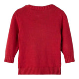 NAME IT maglia girocollo tinta unita con stampa pupazzo di neve Rosso per Neonato 13209844 ROSSO NAME IT 