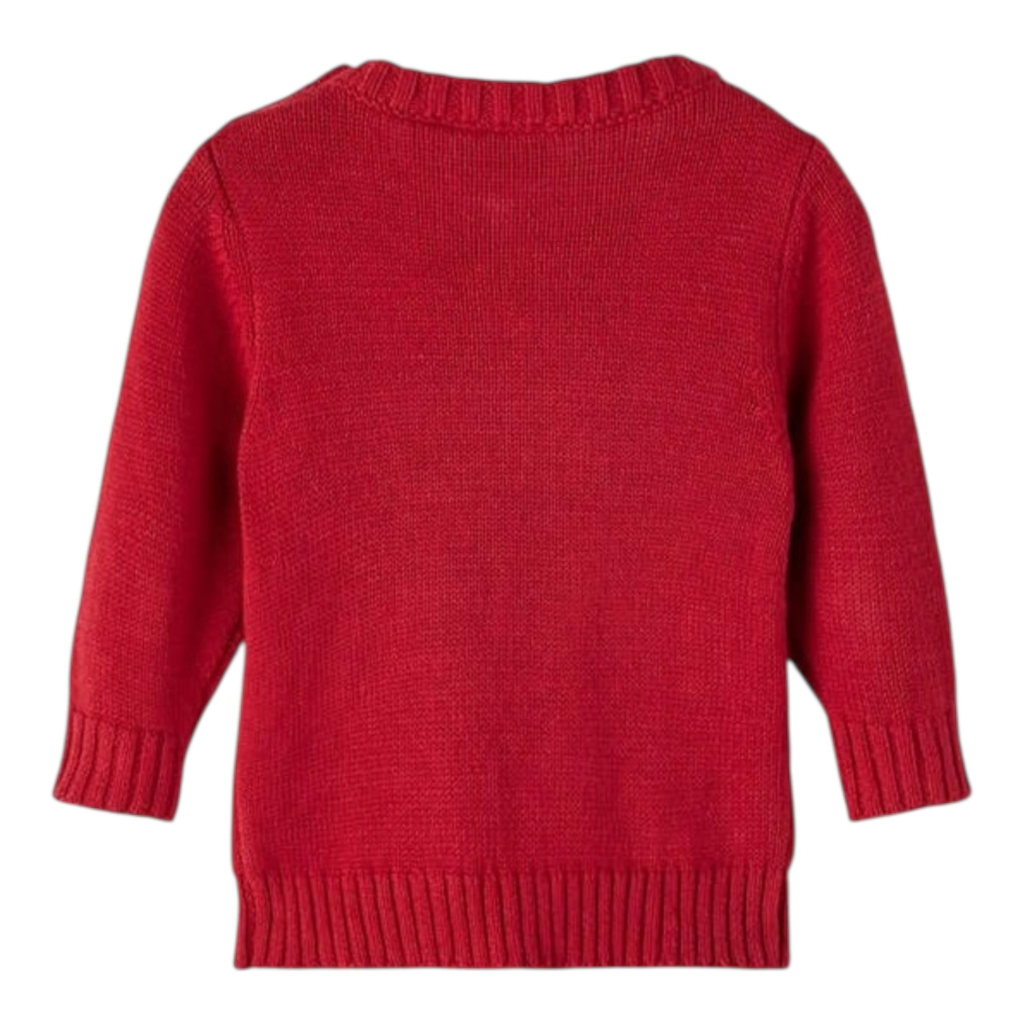 NAME IT maglia girocollo tinta unita con stampa pupazzo di neve Rosso per Neonato 13209844 ROSSO NAME IT 