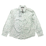 Daniele Alessandrini Solid Color Long Sleeve Shirt With White Pattern For Boys