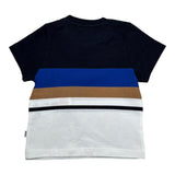 Boss T-Shirt Girocollo Tinta Unita con Stampa per Neonato J05A08 BLI BOSS 