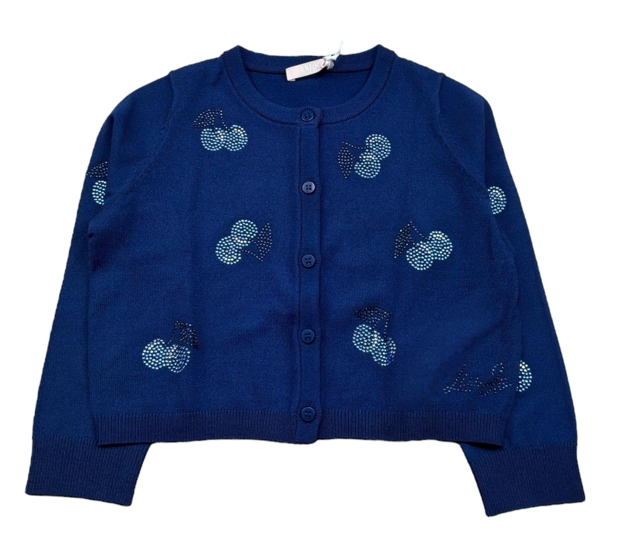 Liu Jo Caridan Tinta Unita con Brillantini per Neonata KA5052N BLU LIU JO 