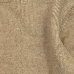 SAINT BARTH maglia girocollo tinta unita con stampa Beige per Bambino LYLE BEIGE SAINT BARTH 