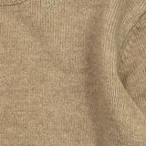 SAINT BARTH maglia girocollo tinta unita con stampa Beige per Bambino LYLE BEIGE SAINT BARTH 