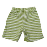 J.O. Milano Bermuda Fantasia A Righe con Elastico In Vita per Neonato 574M1 VERDE J.O. MILANO 