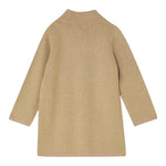 LIU JO abito in maglia collo alto tinta unita con stampa Oro per Neonata KF4071N ORO LIU JO 