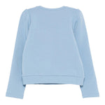 LIU JO felpa chiusa girocollo tnta unita con brillantini Azzurro per Neonata KF4108 AZZURRO LIU JO 