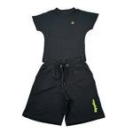 Refrigiwear Completo 2 Pezzi T-Shirt-Bermuda per Neonato R1101W25X NERO REFRIGIWEAR 