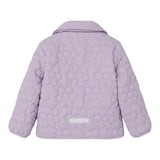 Name.It Plain Zip Up Jacket For Baby Girl Lilac