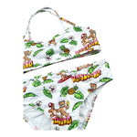 Moschino Costume 2 Pezzi Fascia-Slip per Bambina HHL00E BIANCO MOSCHINO 