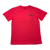 Refrigiwear Solid Color Crew Neck T-Shirt With Strawberry Print For Boys