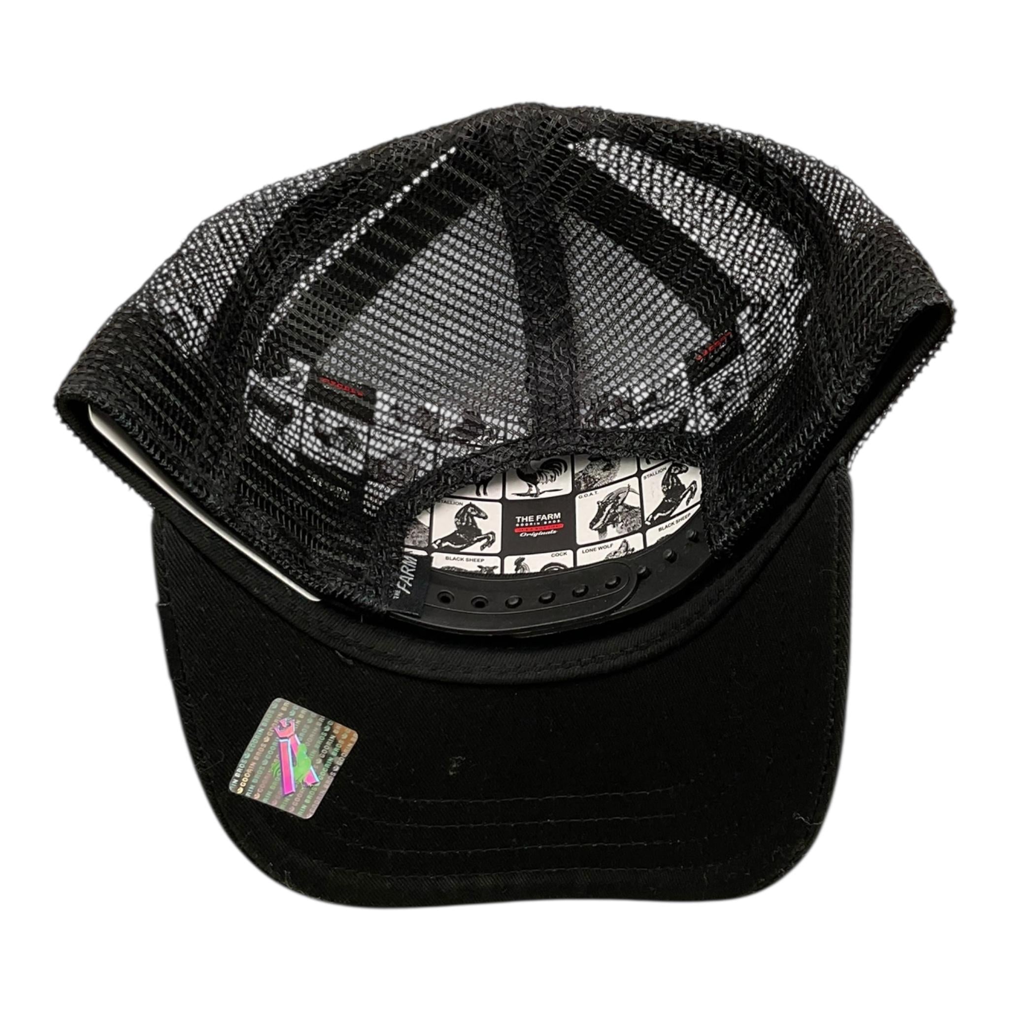 GOORIN BROS berretto tinta unita con ricamo animale Nero per Bambino 2010033 NERO GOORIN BROS 