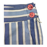 Miranda Short Solid Color with White Striped Pattern for Girls