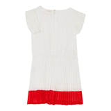 Liu Jo Two-Tone Half Sleeve Dress With White Tulle For Baby Girl
