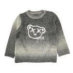 CANADA HOUSE maglia tinta unita girocollo con stampa Grigio per Neonato BBCREW GRIGIO CANADA HOUSE 