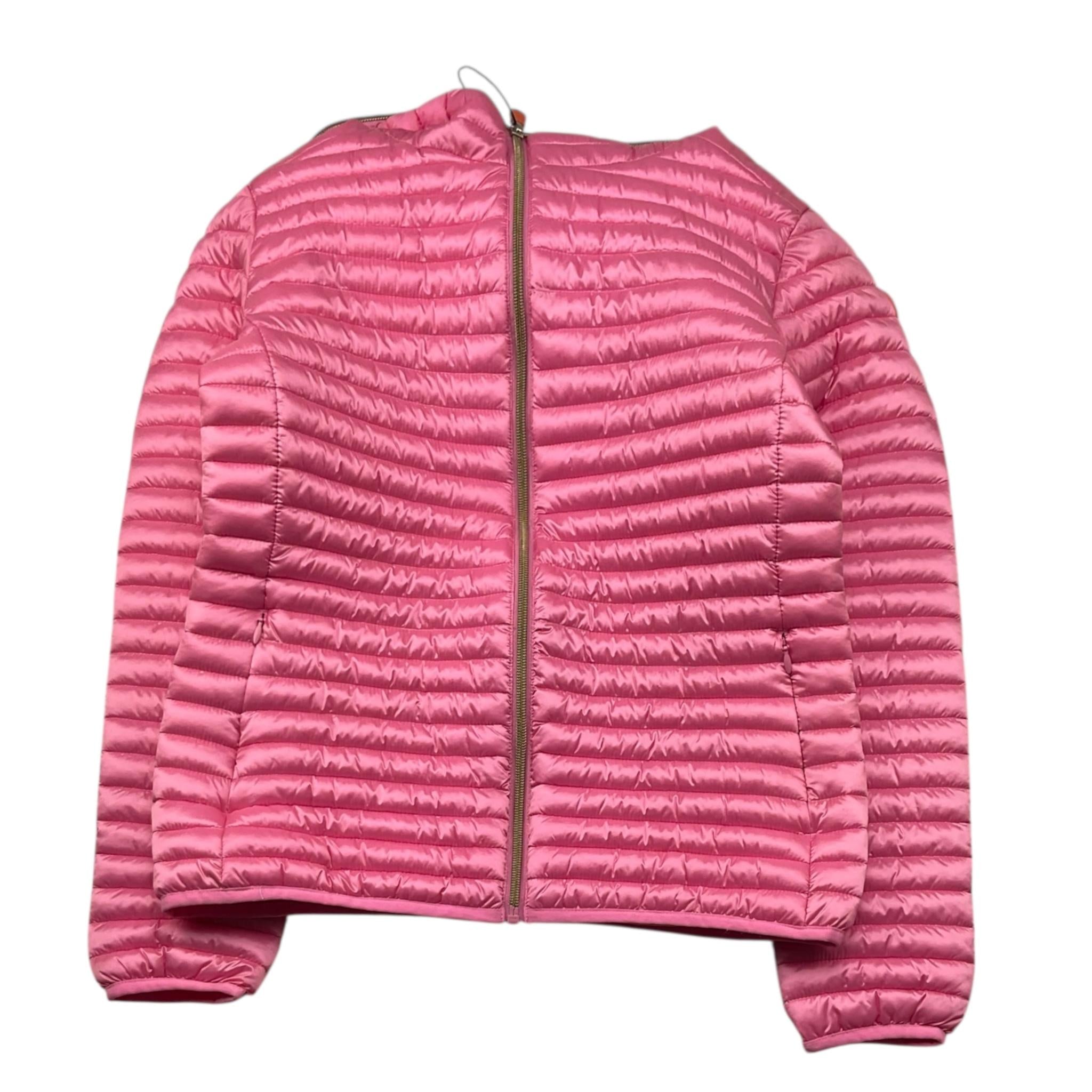 Save The Duck Giubbino Tinta Unita con Zip E Cappuccio per Bambina ROSYJ ROSA SAVE THE DUCK 