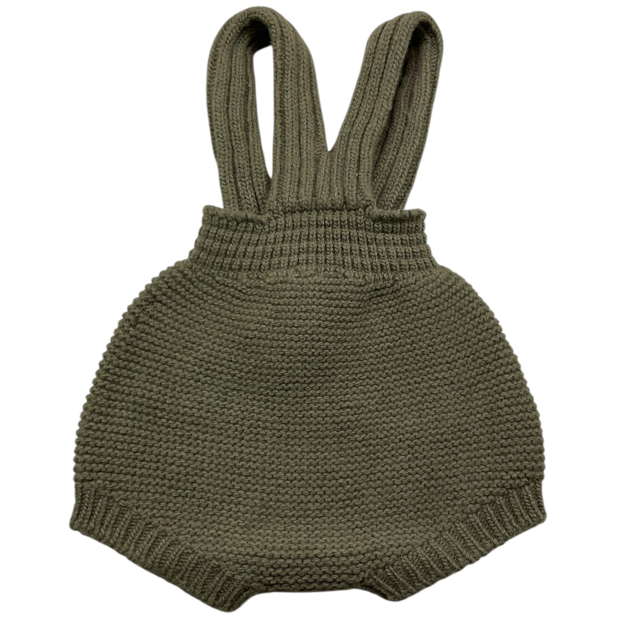 WEDOBLE pagliaccetto tinta unita con bretelle Verde per Neonato I2409305 VERDE WEDOBLE 