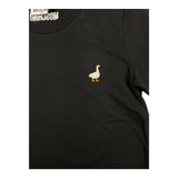 MOSCHINO t-shirt girocollo tinta unita con stampa Nero per Bambino HEM06K NERO MOSCHINO 