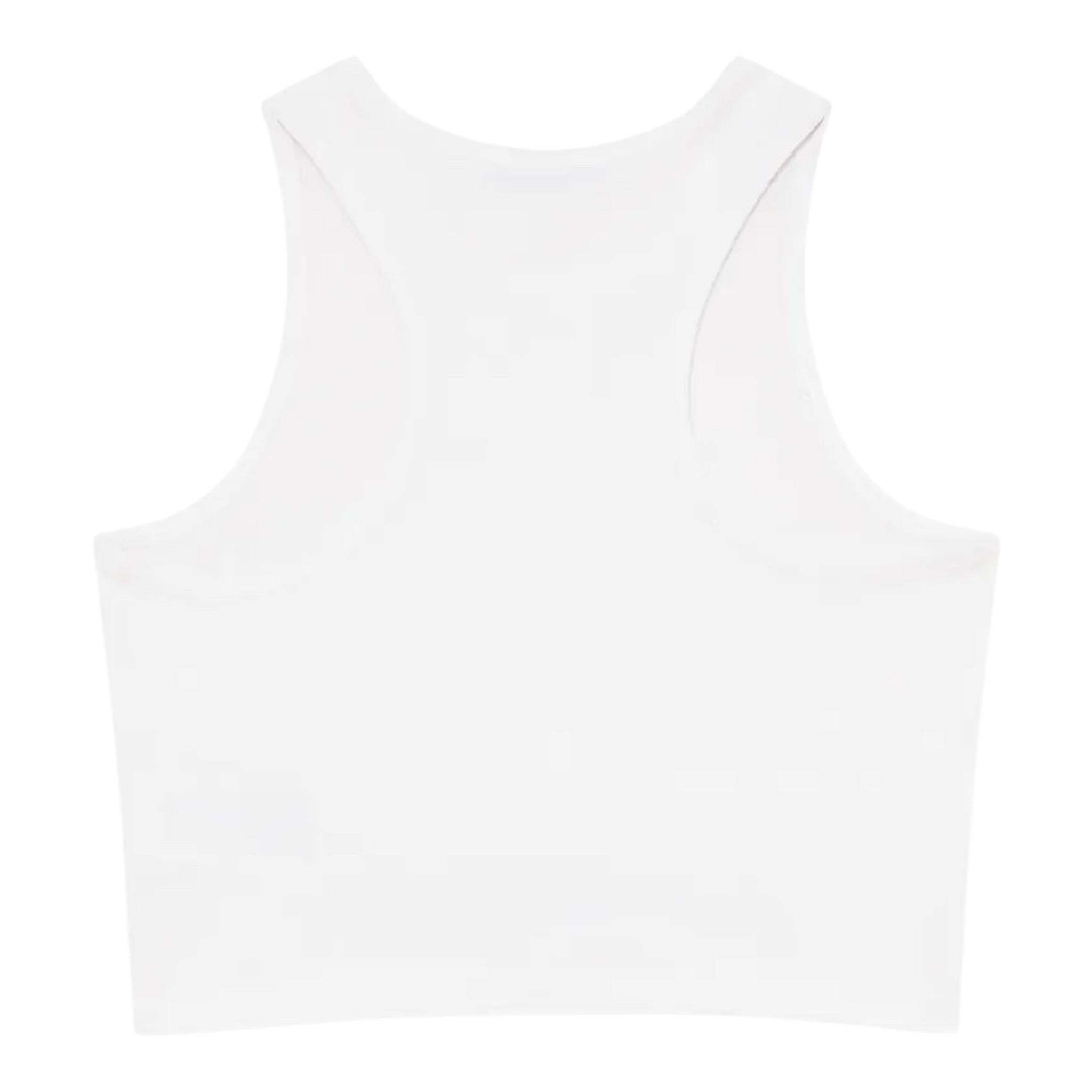 Patrizia Pepe Canotta Tinta Unita con Logo per Bambina 7M0808 BIANCO PATRIZIA PEPE 