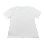 Relish T-Shirt Girocollo Tinta Unita con Stampa per Bambina RGP2301033007 BIANCO RELISH 