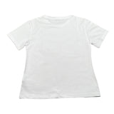 Relish T-Shirt Girocollo Tinta Unita con Stampa per Bambina RGP2301033007 BIANCO RELISH 