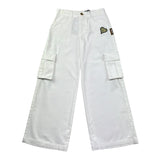 Just Cavalli Pantalone Tinta Unita Modello Palazzo per Bambina JGP26129PA BIANCO JUST CAVALLI 