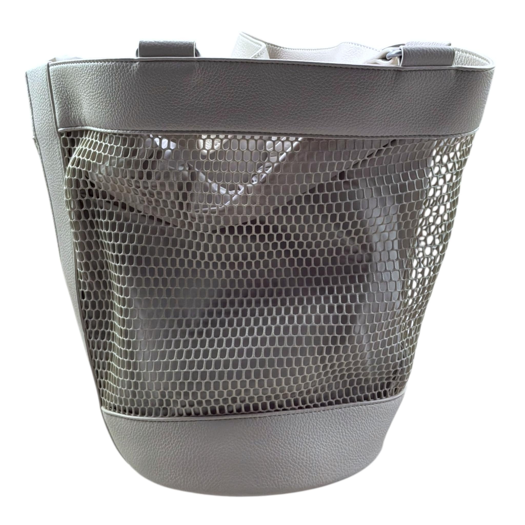 K-Way Borsa Tinta Unita Traforata per Bambina K7137LW SABBIA K-WAY 