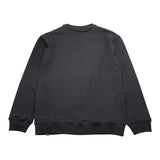 ZU+ELEMENTS felpa tinta unita girocollo con stampa Nero per Bambino ZU1707X NERO ZU+ELEMENTS 