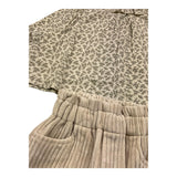 LALALU' completo 2 pezzi camicia-pantalone Beige per Bambina CTL011NJX BEIGE LALALU' 