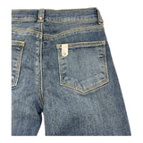 LIU JO jeans tinta unita modello zampa Blu per Bambina KF4054 BLU LIU JO 