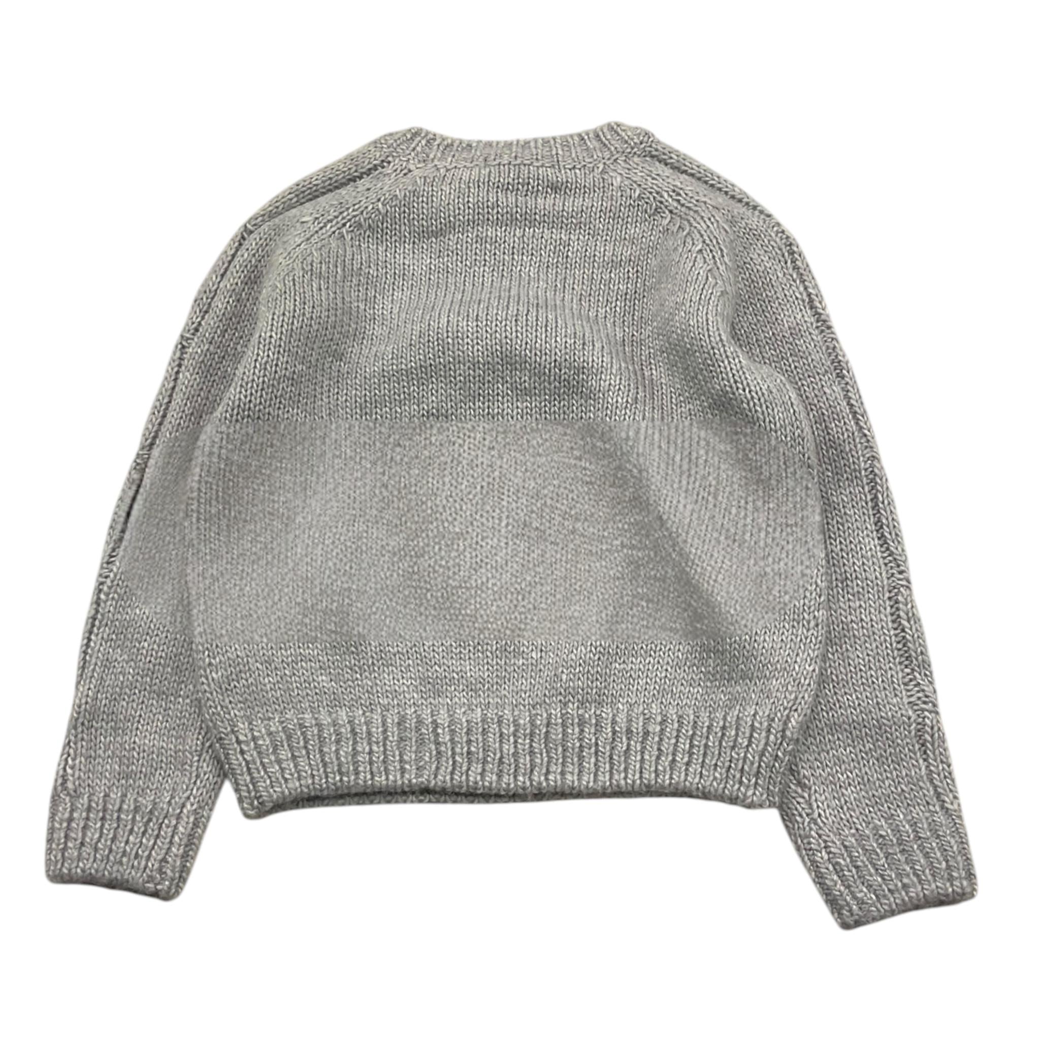 TO be too maglia tinta unita con applicazioni Grigio per Bambina TFBF24M637 GRIGIO TO be too 