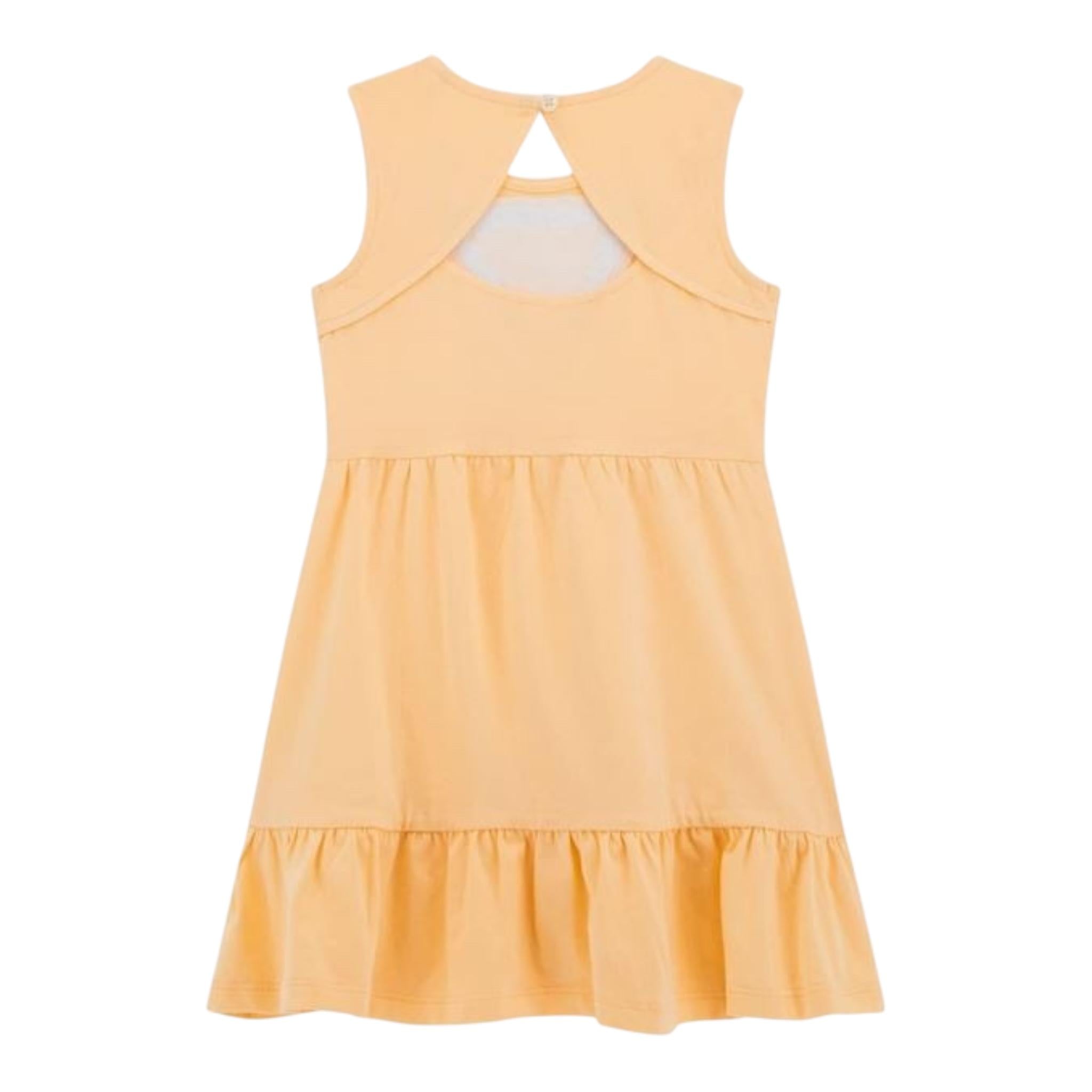 Guess Abito Giromanica Tinta Unita con Paillettes per Bambina K5GK22K6YW4 PESCA GUESS 