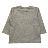CANADA HOUSE shirt girocollo tinta unita con stampa in contrasto Grigio per Neonato 24451030 GRIGIO CANADA HOUSE 