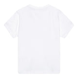 Dickies T-Shirt Girocollo tinta unita con Logo Bianco per Bambino 520043378800100 BIANCO DICKIES 