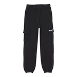 Disclaimer Pantalone Tuta Tinta Unita con Tasconi per Bambino 25EDK58514 NERO DISCLAIMER 