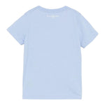 John Richmond T-Shirt Girocollo Tinta Unita con Stampa per Neonato RBP25117TSX AZZURRO JOHN RICHMOND 